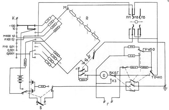 Электрическая принципиальная схема Р333