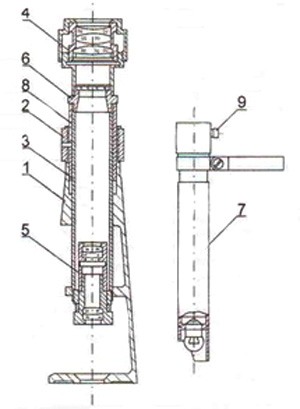 Устройство микроскопа МПБ-3