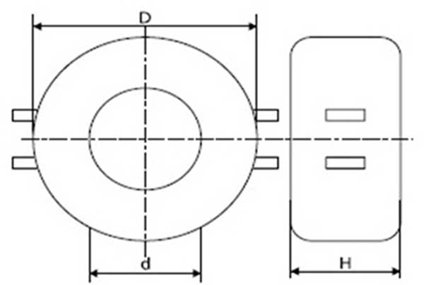 Схема тороидального трансформатора